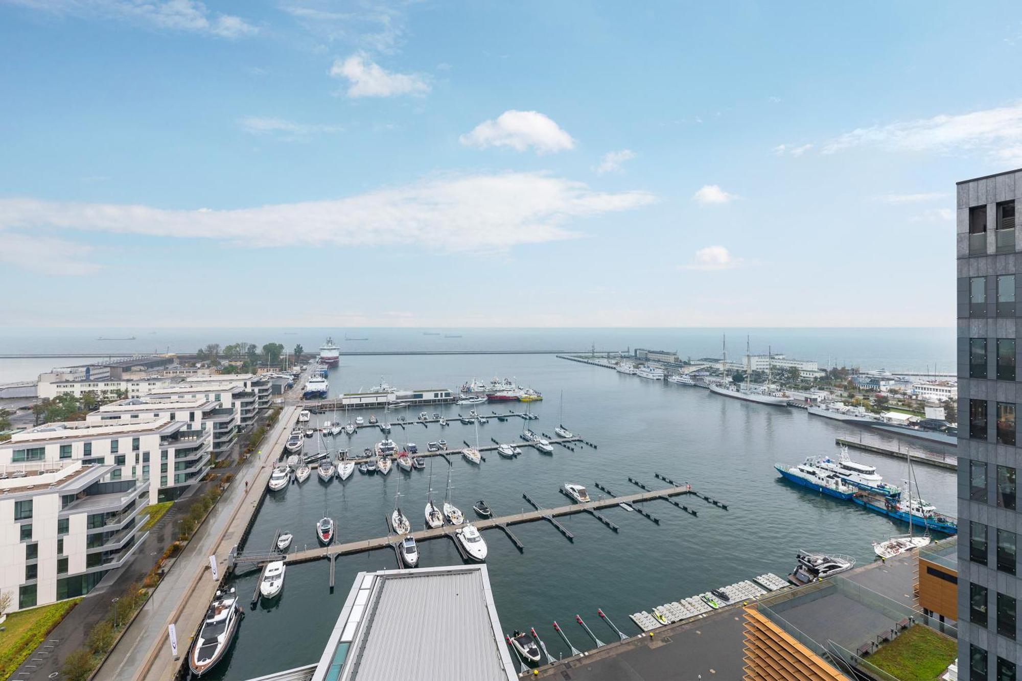 Apartamento Sea Towers Gdynia Exterior foto