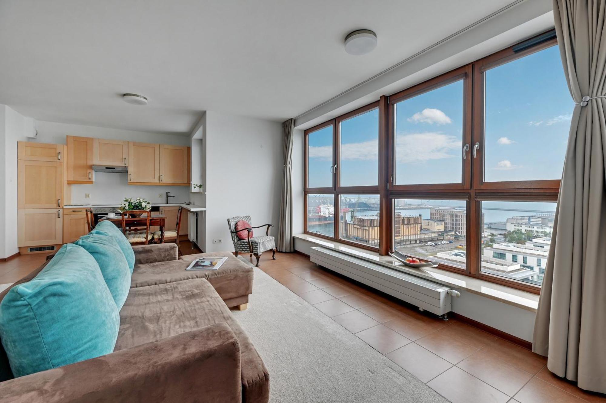 Apartamento Sea Towers Gdynia Exterior foto